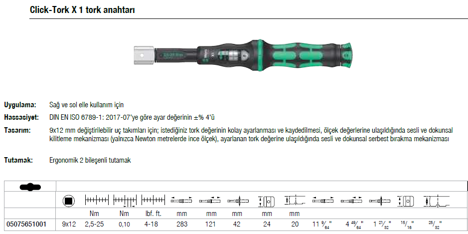 Click-Tork X 1
